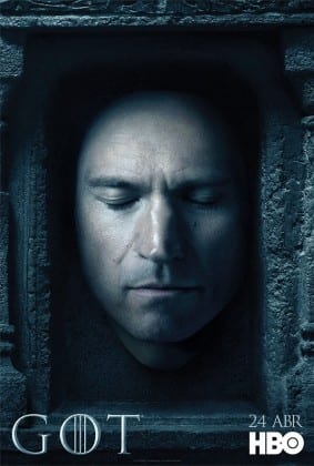 GAME OF THRONES | HBO divulga pôsteres de personagens para a 6ª temporada