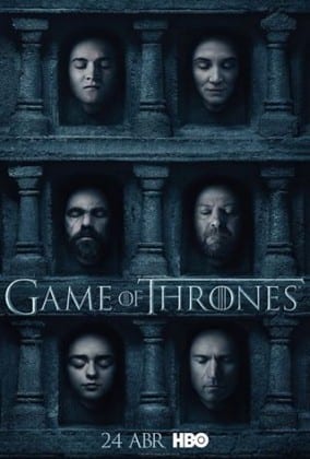 GAME OF THRONES | HBO divulga pôsteres de personagens para a 6ª temporada