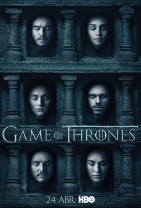 GAME OF THRONES | HBO divulga pôsteres de personagens para a 6ª temporada