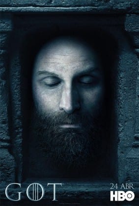 GAME OF THRONES | HBO divulga pôsteres de personagens para a 6ª temporada
