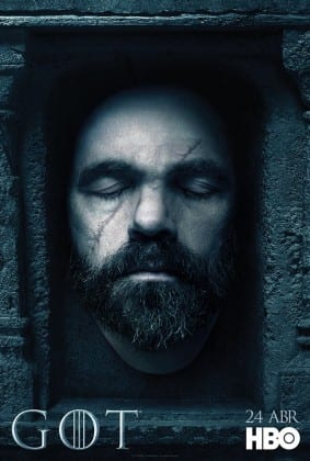 GAME OF THRONES | HBO divulga pôsteres de personagens para a 6ª temporada