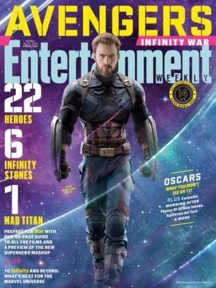 VINGADORES: GUERRA INFINITA | Revista revela capas e novas imagens do filme