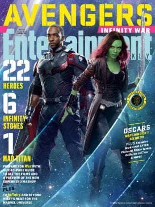 VINGADORES: GUERRA INFINITA | Revista revela capas e novas imagens do filme