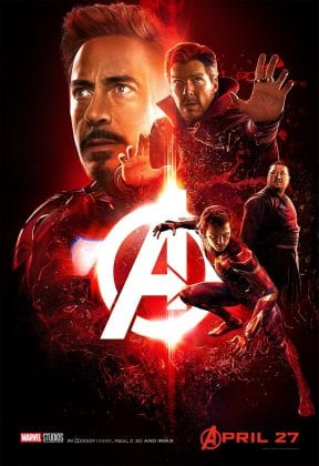 Pôster de Vingadores: Guerra Infinita