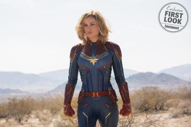 Brie Larson como Capitã Marvel