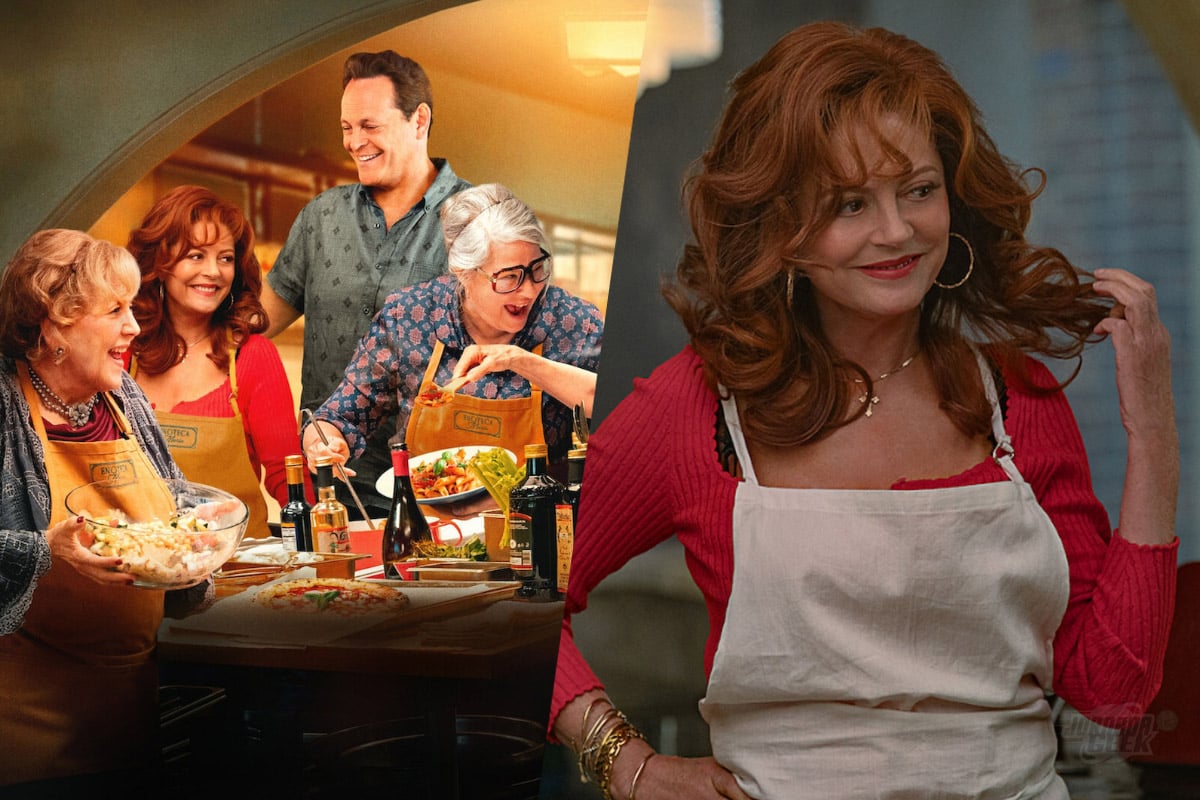 Nonnas: Conheça a comédia que está fazendo sucesso na Netflix Nonnas em destaque na Netflix