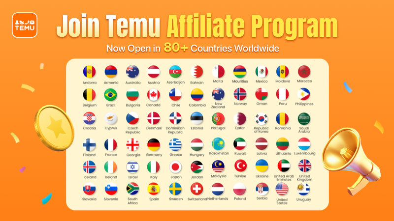 Programa de Afiliados TEMU: Um guia completo para aumentar sua renda e engajamento Programa de afiliados TEMU